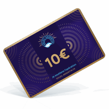 Carte cadeaux de 10€ pour le restaurant Argentin Volver-Paris (Valable 1 an)